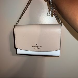 Authentic Tan and Black Kate Spade handbag